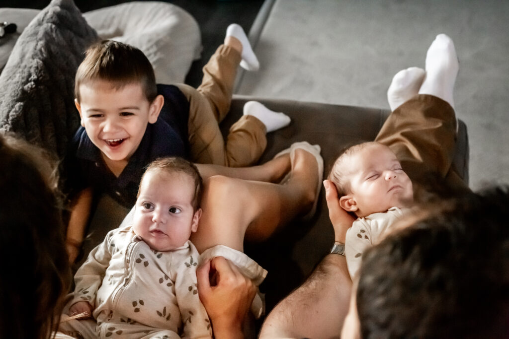 Natural in home newborn session