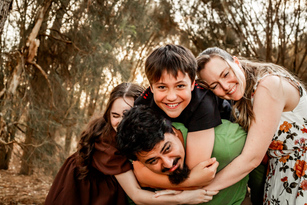 Family photoshoot in Perth