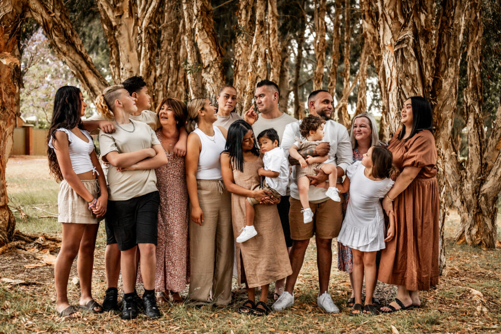 large family photos in Perth