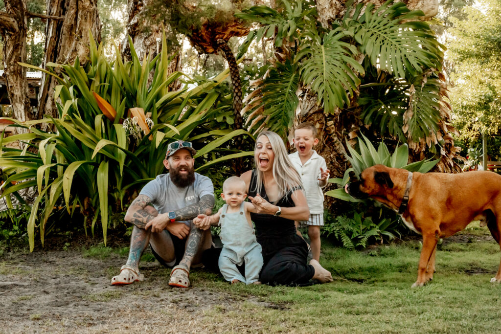Full family session in Perth