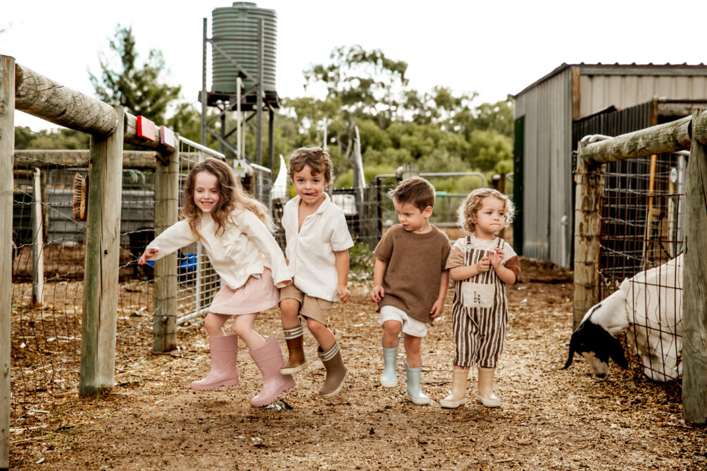 Animal farm at Cubby Cafe in Perth